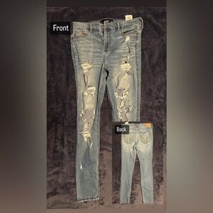 Hollister Super Skinny High Rise Jeans